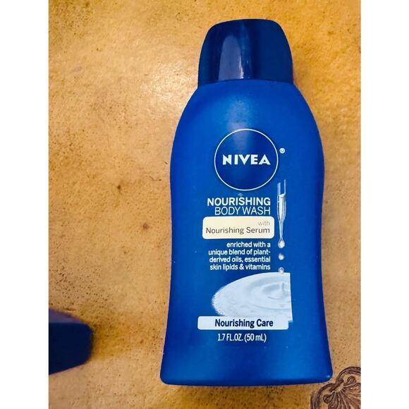 NIVEA Travel Nourishing 1.7 oz. Body Wash NEW 3 & DIAL Hypoallergenic Aloe Wash - Picture 3 of 3